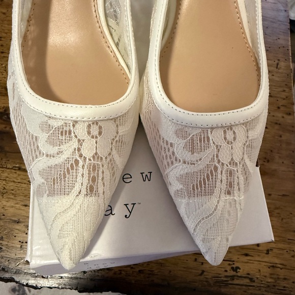 A new Day raffia Milan sling back pumps NEW in box - Picture 6 of 9